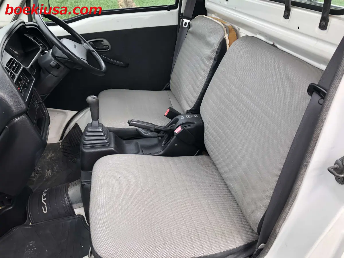 1995 Suzuki Carry Dump 4x4, a white Kei Truck, for sale at Boeki USA in Paterson, NJ (photo 10 of 20)