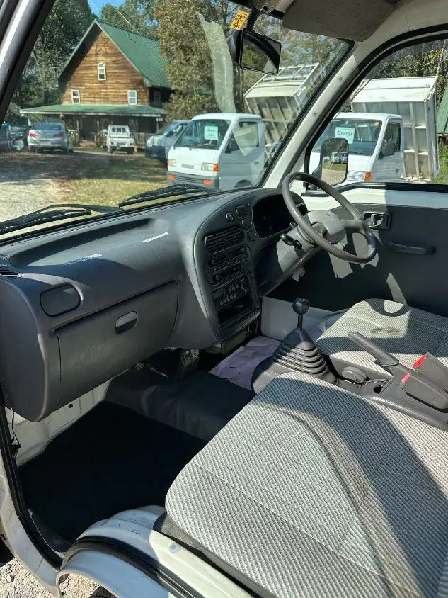 1996 Daihatsu Hijet, a white Kei Truck, for sale at Mayberry Mini Trucks in Mount Airy, NC (photo 15 of 20)