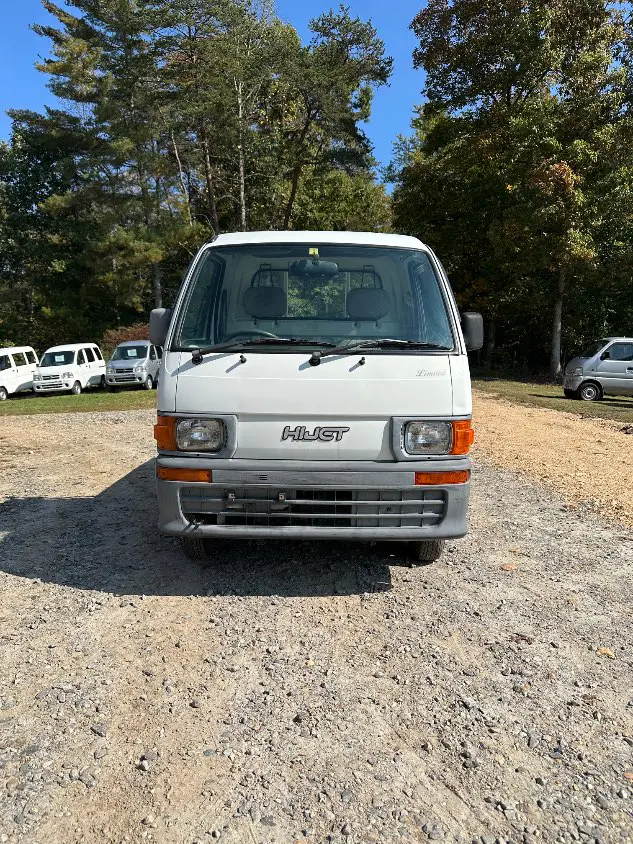 1996 Daihatsu Hijet, a white Kei Truck, for sale at Mayberry Mini Trucks in Mount Airy, NC (photo 4 of 20)