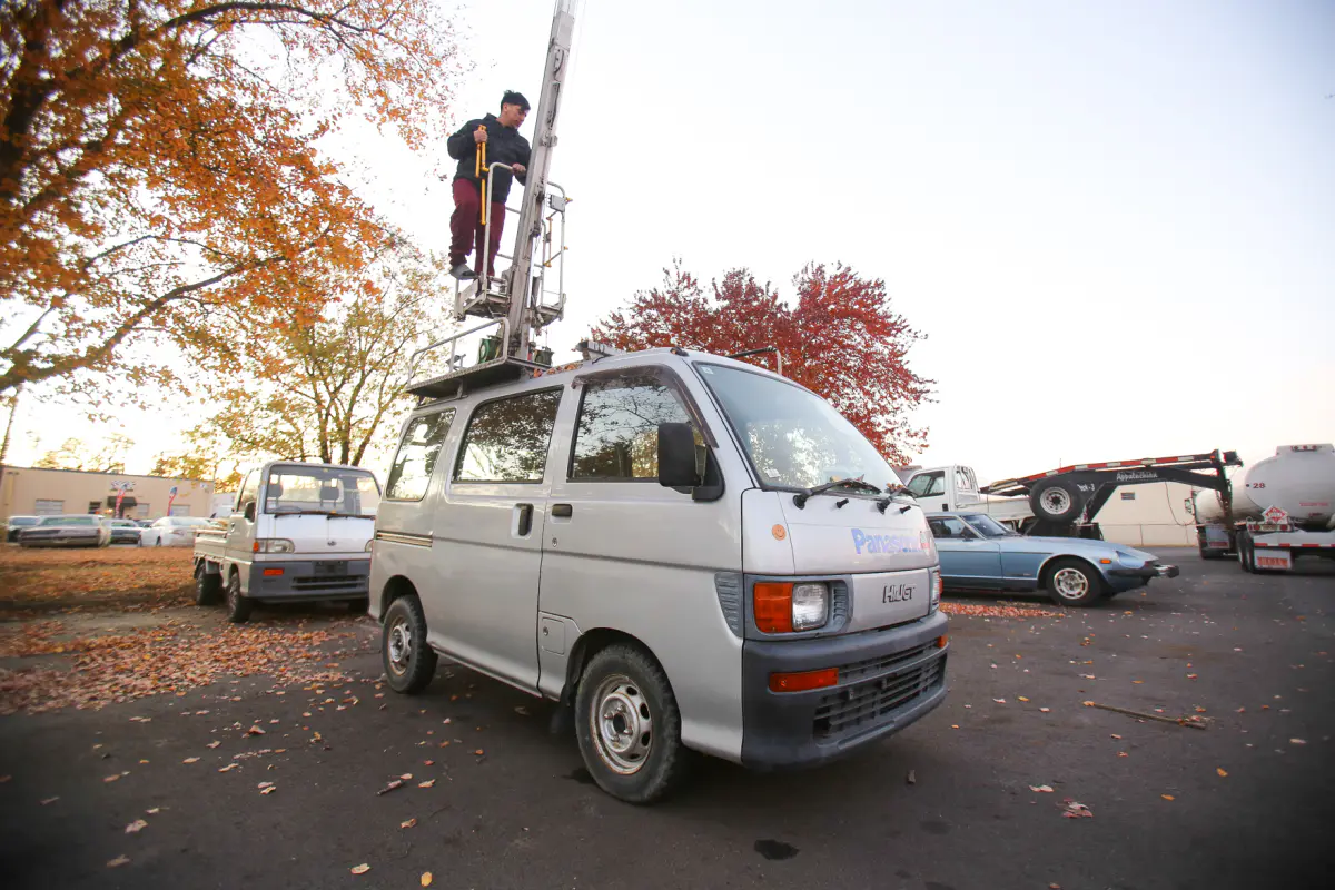 1996 Daihatsu Hijet Van, a Kei Van, for sale at Street Legal Mini Trucks in Philadelphia, PA (photo 1 of 20)