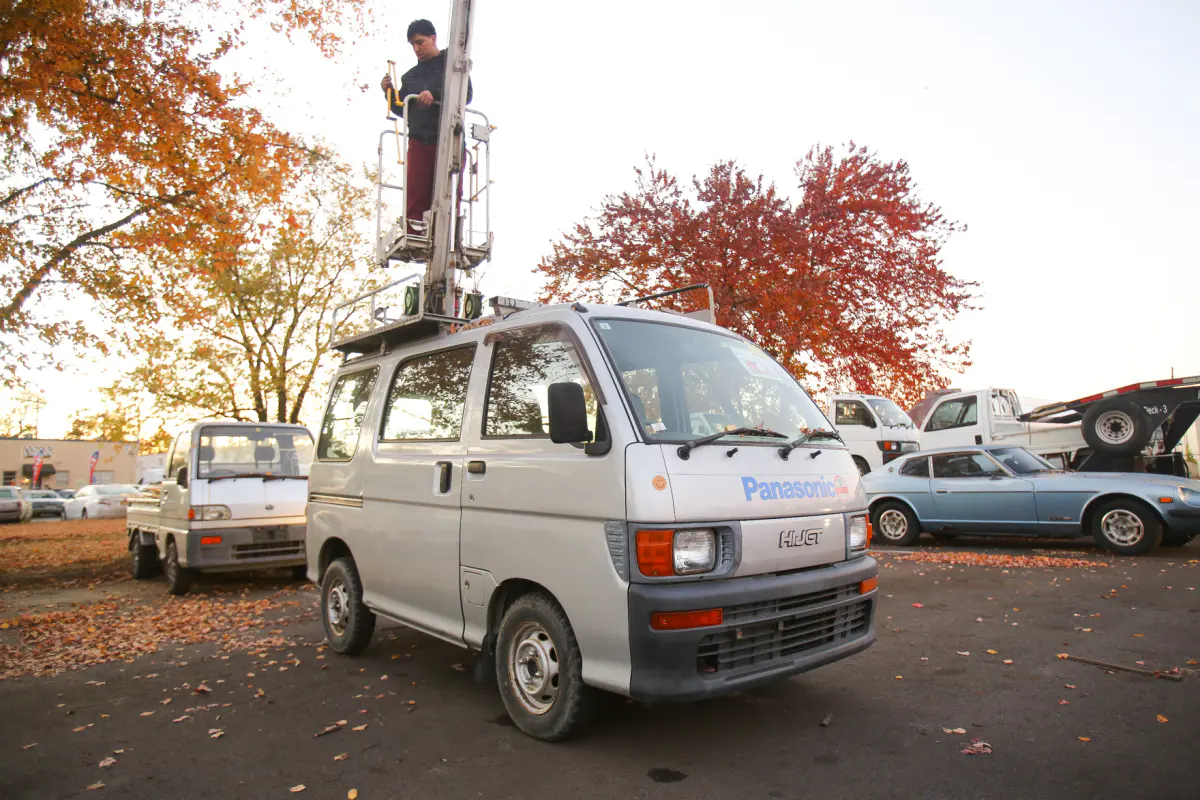1996 Daihatsu Hijet Van, a Kei Van, for sale at Street Legal Mini Trucks in Philadelphia, PA (photo 10 of 20)