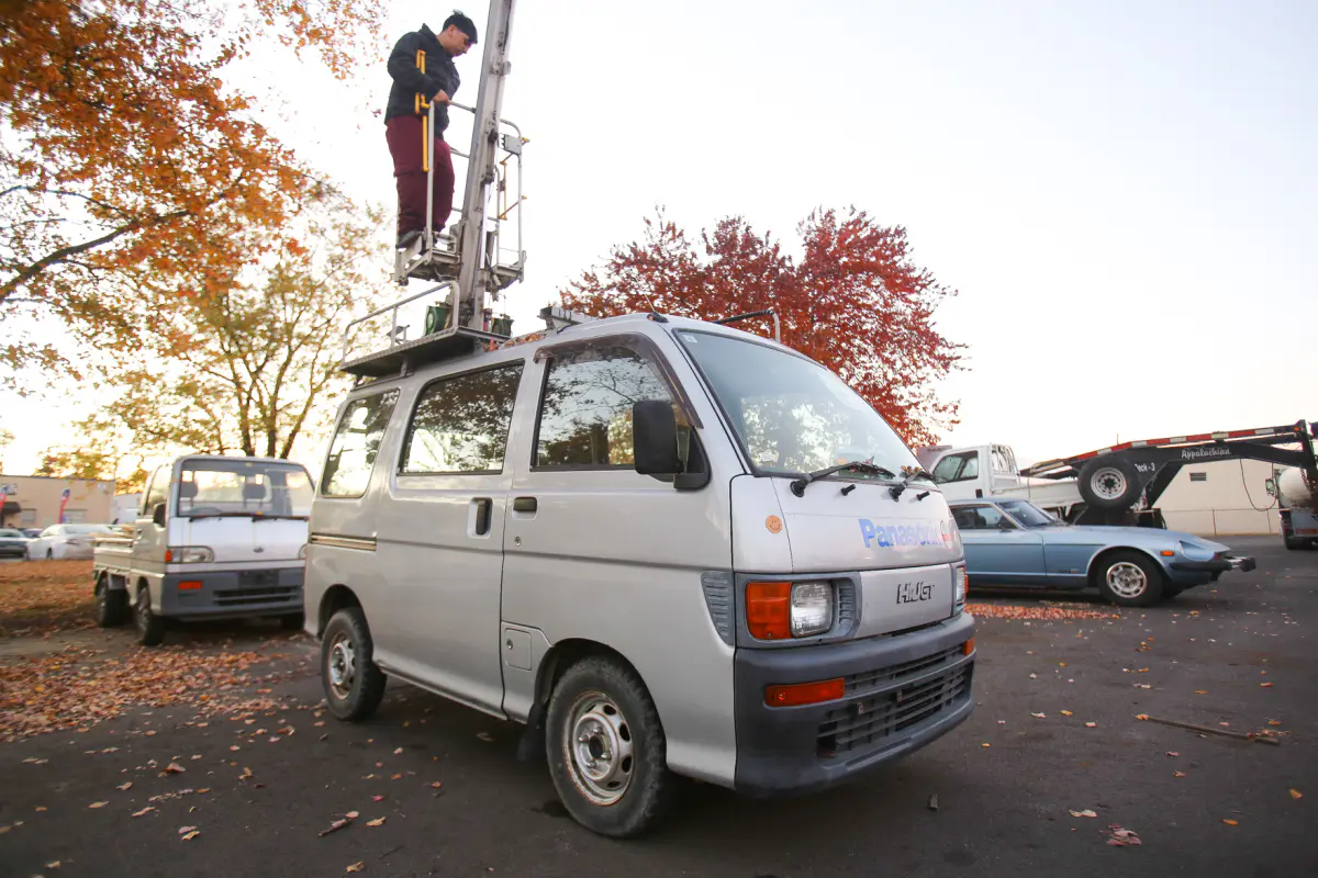 1996 Daihatsu Hijet Van, a Kei Van, for sale at Street Legal Mini Trucks in Philadelphia, PA (photo 13 of 20)
