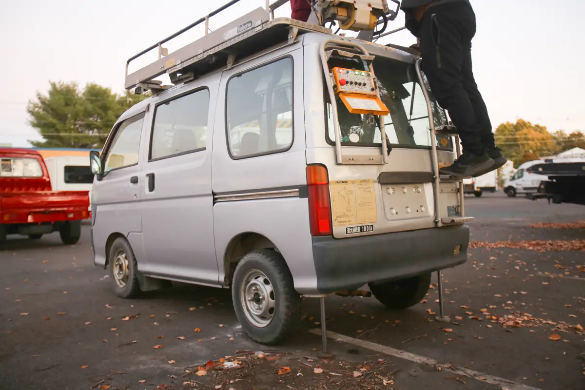 1996 Daihatsu Hijet Van, a Kei Van, for sale at Street Legal Mini Trucks in Philadelphia, PA (photo 4 of 20)
