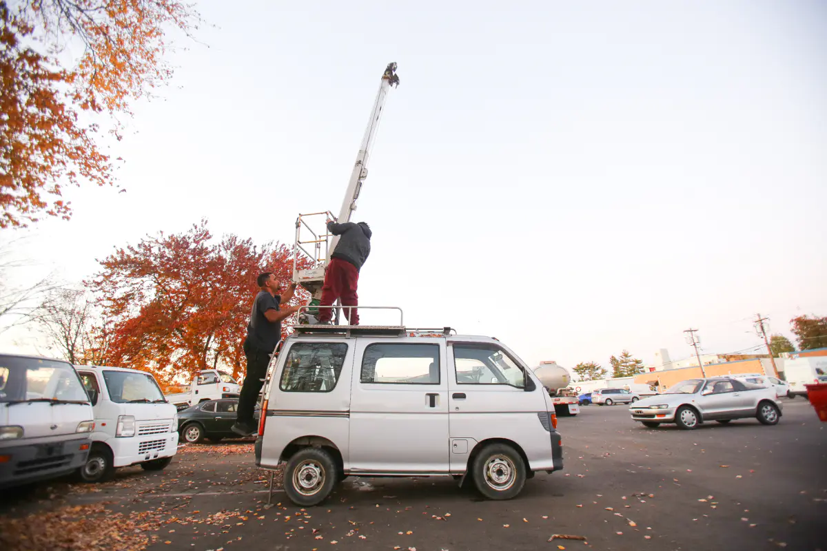 1996 Daihatsu Hijet Van, a Kei Van, for sale at Street Legal Mini Trucks in Philadelphia, PA (photo 6 of 20)