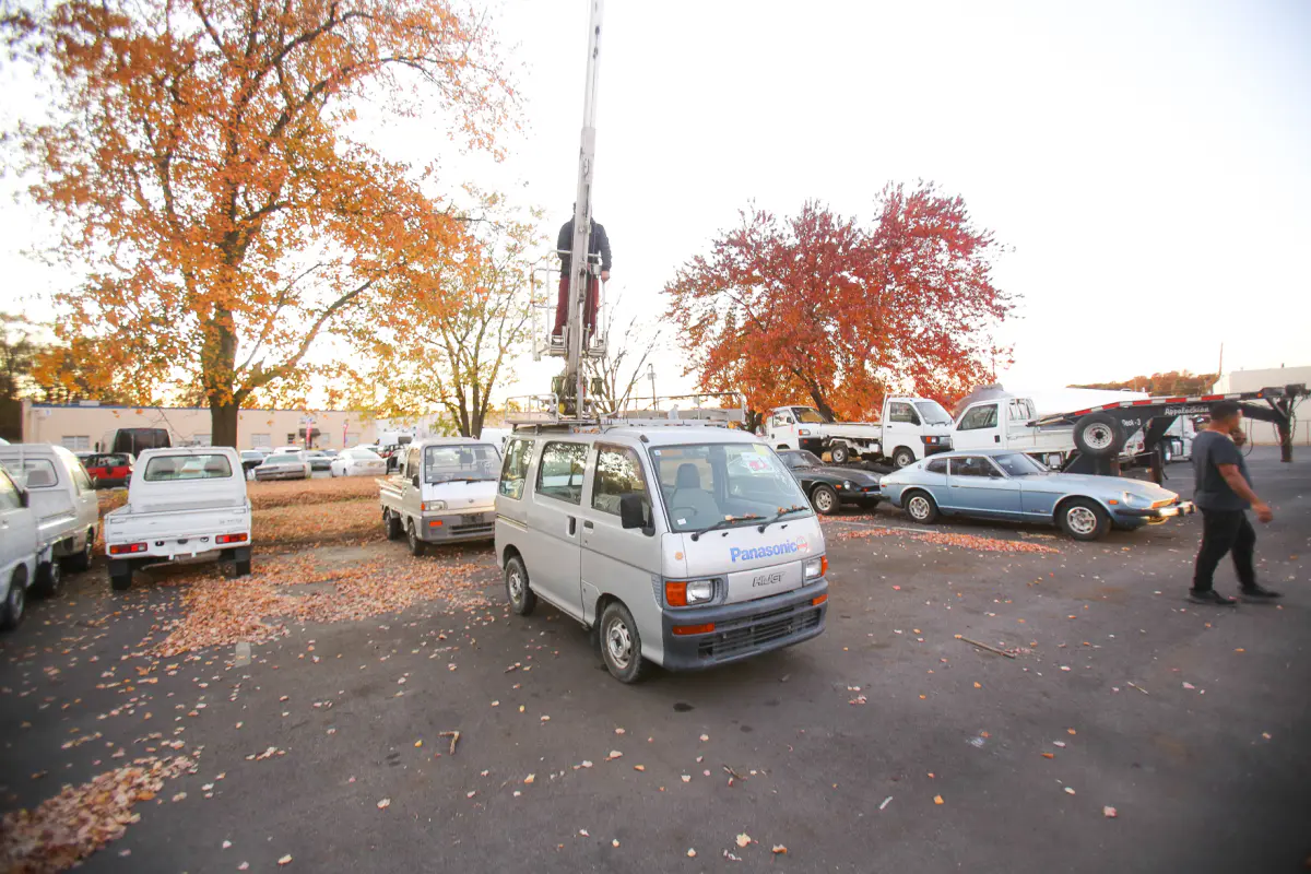 1996 Daihatsu Hijet Van, a Kei Van, for sale at Street Legal Mini Trucks in Philadelphia, PA (photo 7 of 20)