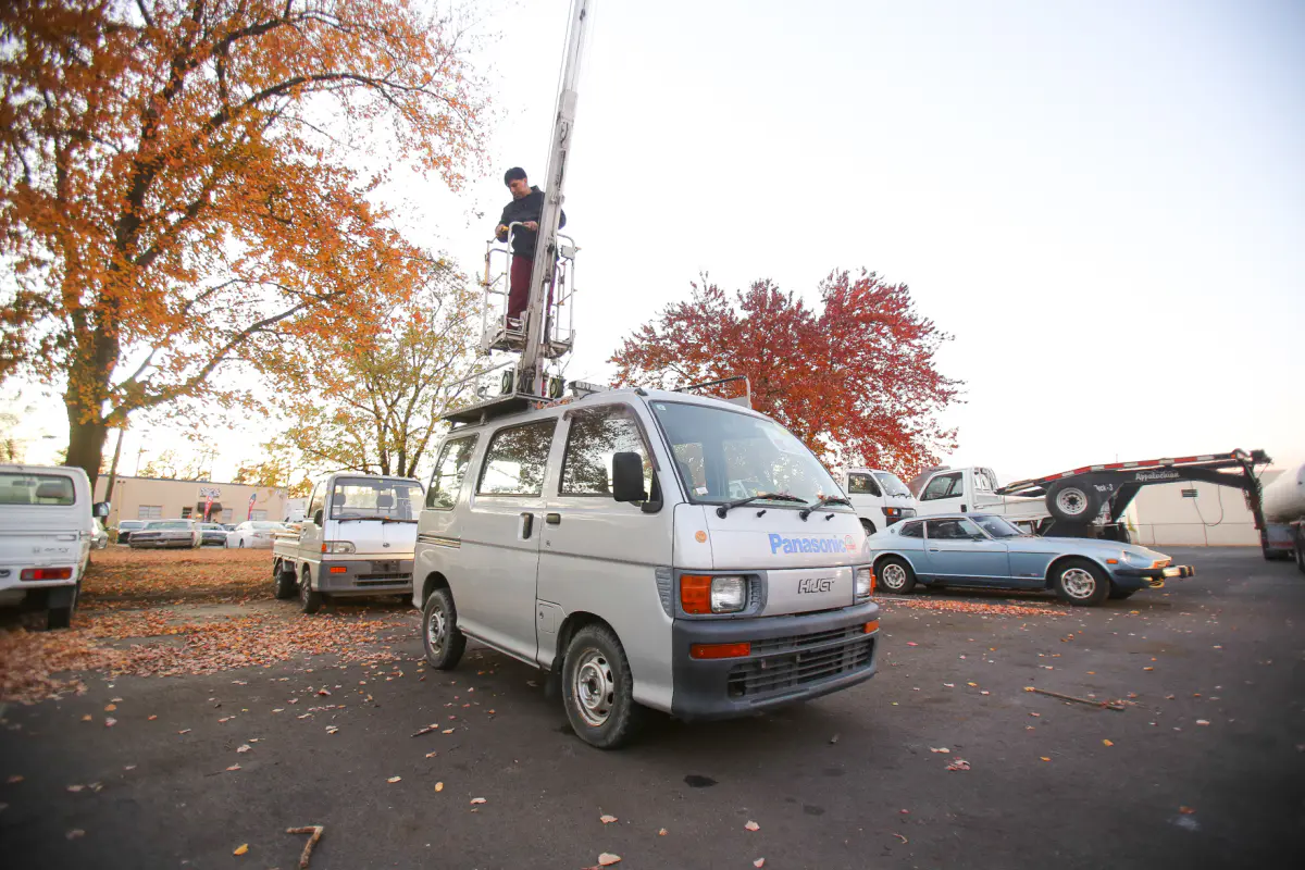 1996 Daihatsu Hijet Van, a Kei Van, for sale at Street Legal Mini Trucks in Philadelphia, PA (photo 9 of 20)