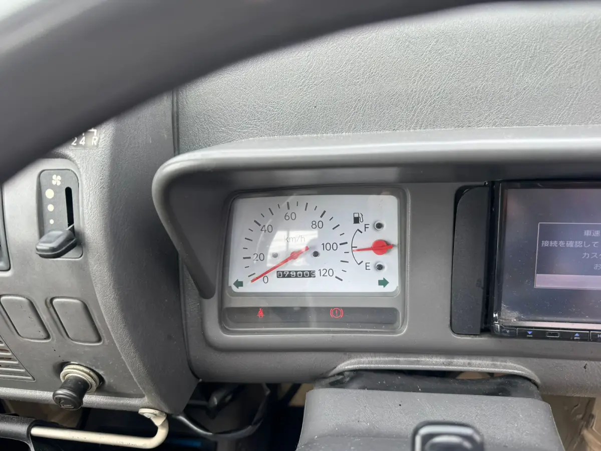1996 Daihatsu Midget II, a beige Kei Truck, for sale at Skyline Kei Trucks in Houston, TX (photo 6 of 8)