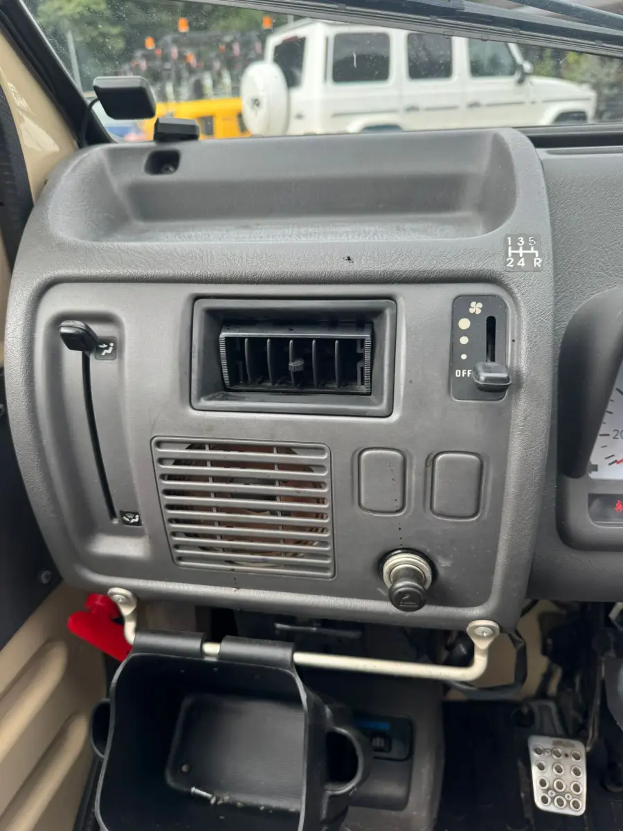 1996 Daihatsu Midget II, a beige Kei Truck, for sale at Skyline Kei Trucks in Houston, TX (photo 7 of 8)