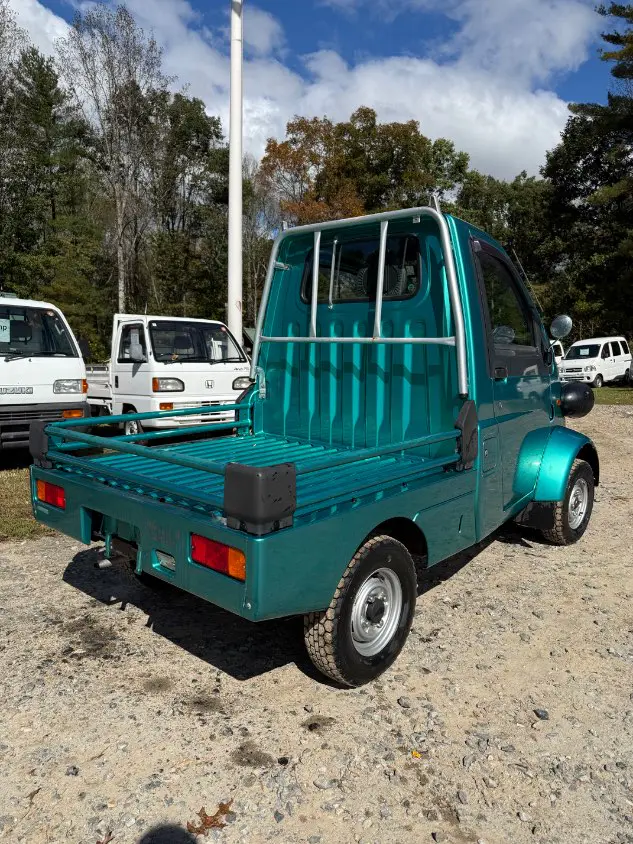 1996 Daihatsu Midget, a green Kei Truck, for sale at Mayberry Mini Trucks in Mount Airy, NC (photo 5 of 13)