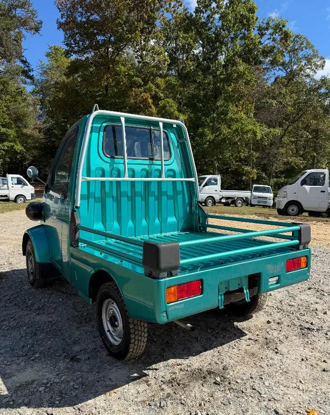 1996 Daihatsu Midget, a green Kei Truck, for sale at Mayberry Mini Trucks in Mount Airy, NC (photo 7 of 13)