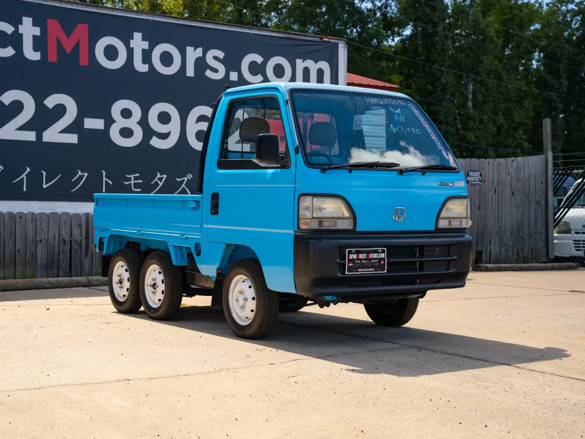 1996 Honda Acty 6-Wheel Kei Truck in blue, for sale at Japan Direct Motors in Irmo, SC (photo 5 of 15)