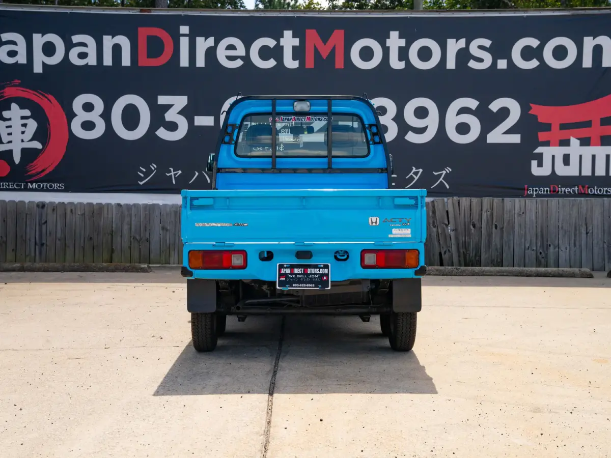 1996 Honda Acty 6-Wheel Kei Truck in blue, for sale at Japan Direct Motors in Irmo, SC (photo 8 of 15)