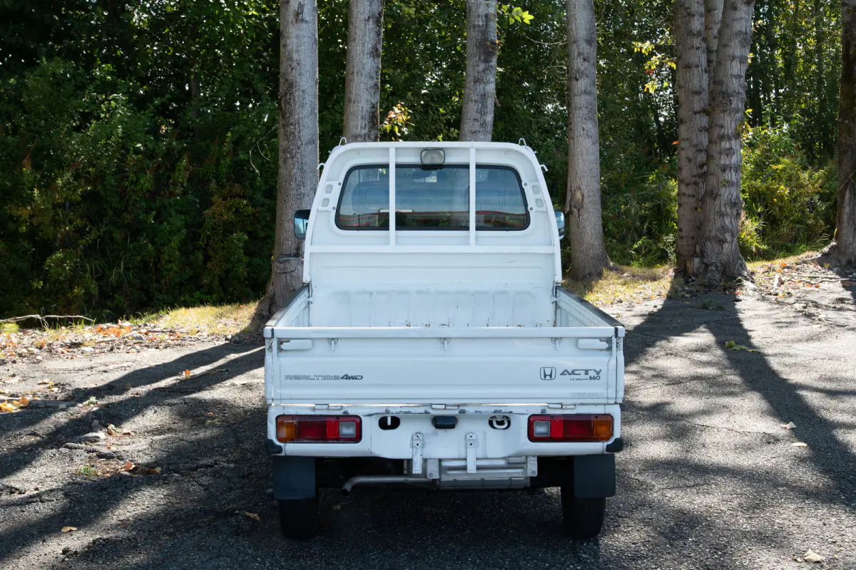 1996 Honda Acty Town, a tan Kei Truck, for sale at The Import Guys in Ferndale, WA (photo 5 of 12)