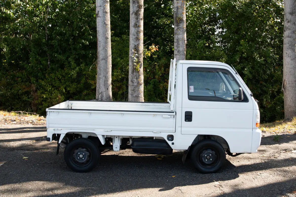 1996 Honda Acty Town, a tan Kei Truck, for sale at The Import Guys in Ferndale, WA (photo 7 of 12)