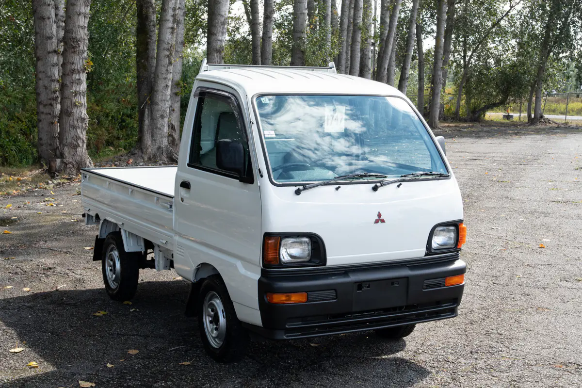 1996 Mitsubishi Minicab EFI W/AC + 4WD, a Kei Truck, for sale at The Import Guys in Ferndale, WA (photo 3 of 15)