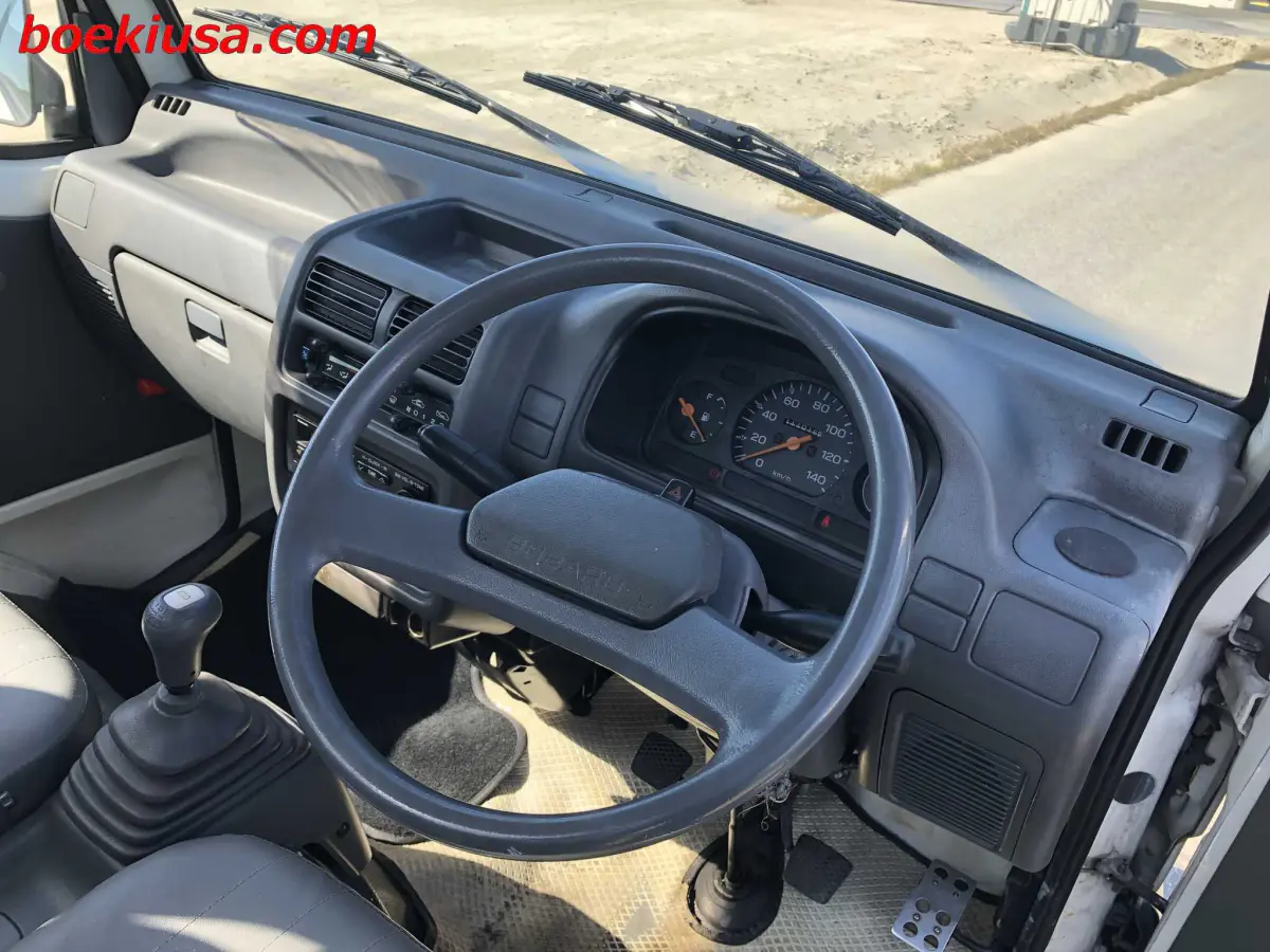 1996 Subaru Sambar, a white Kei Truck, for sale at Boeki USA in Paterson, NJ (photo 13 of 20)