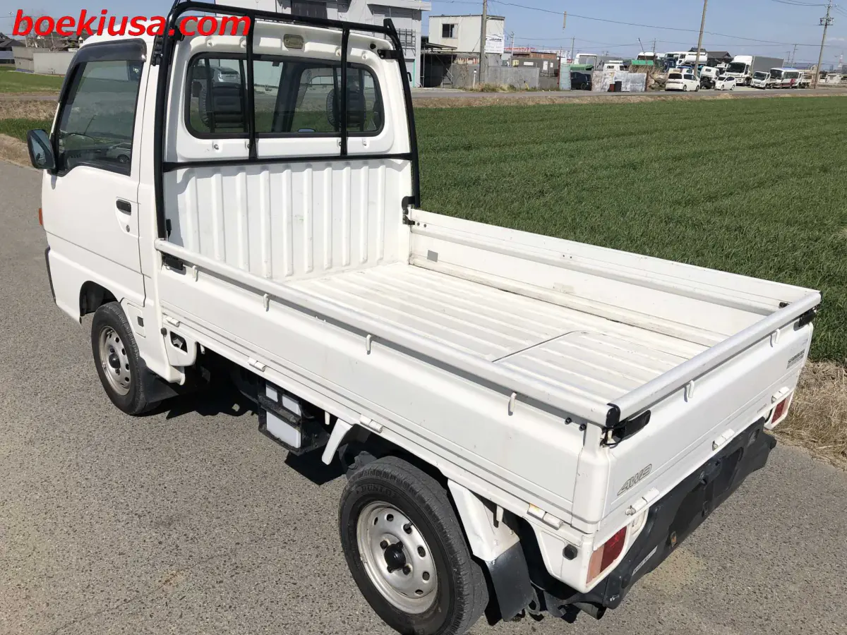 1996 Subaru Sambar, a white Kei Truck, for sale at Boeki USA in Paterson, NJ (photo 3 of 20)