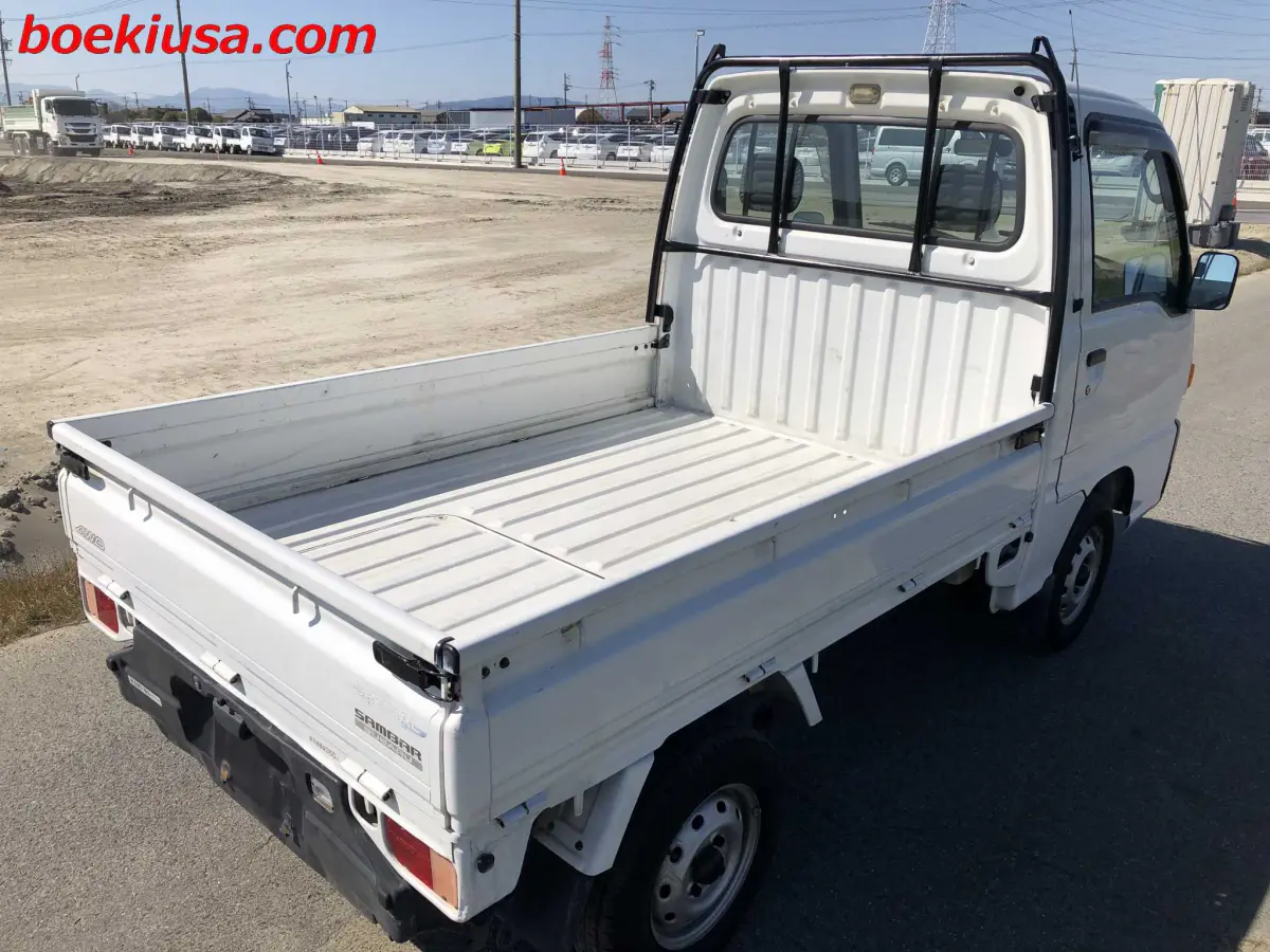 1996 Subaru Sambar, a white Kei Truck, for sale at Boeki USA in Paterson, NJ (photo 4 of 20)