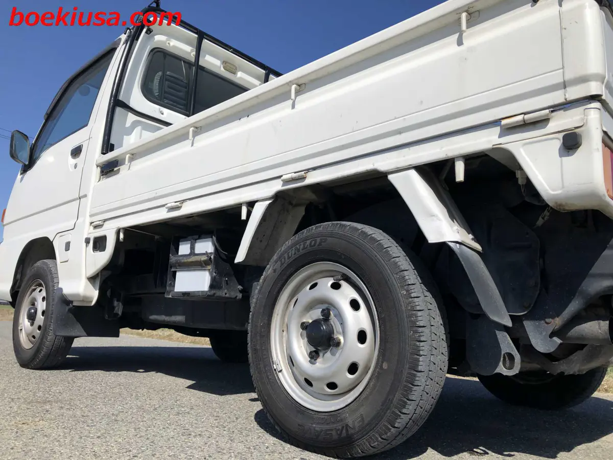 1996 Subaru Sambar, a white Kei Truck, for sale at Boeki USA in Paterson, NJ (photo 5 of 20)