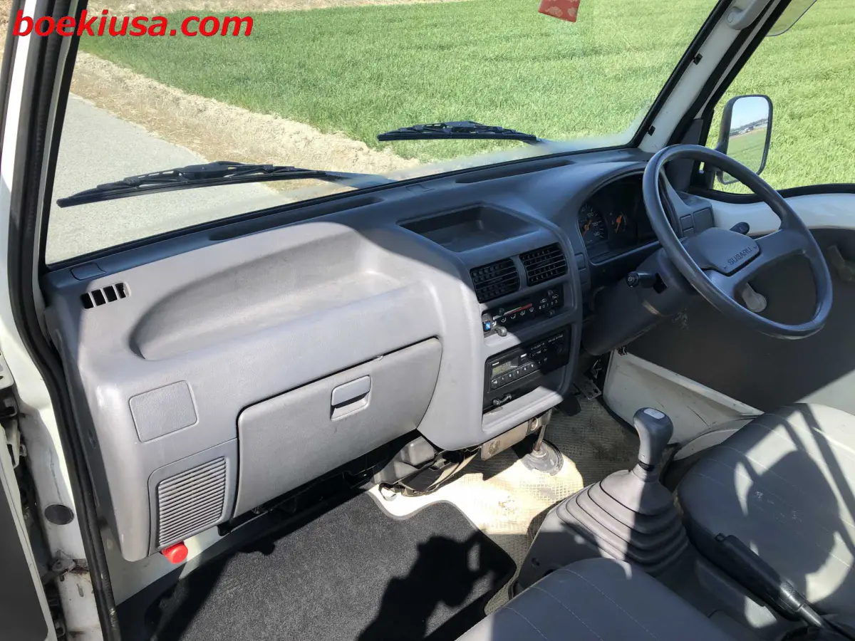1996 Subaru Sambar, a white Kei Truck, for sale at Boeki USA in Paterson, NJ (photo 9 of 20)