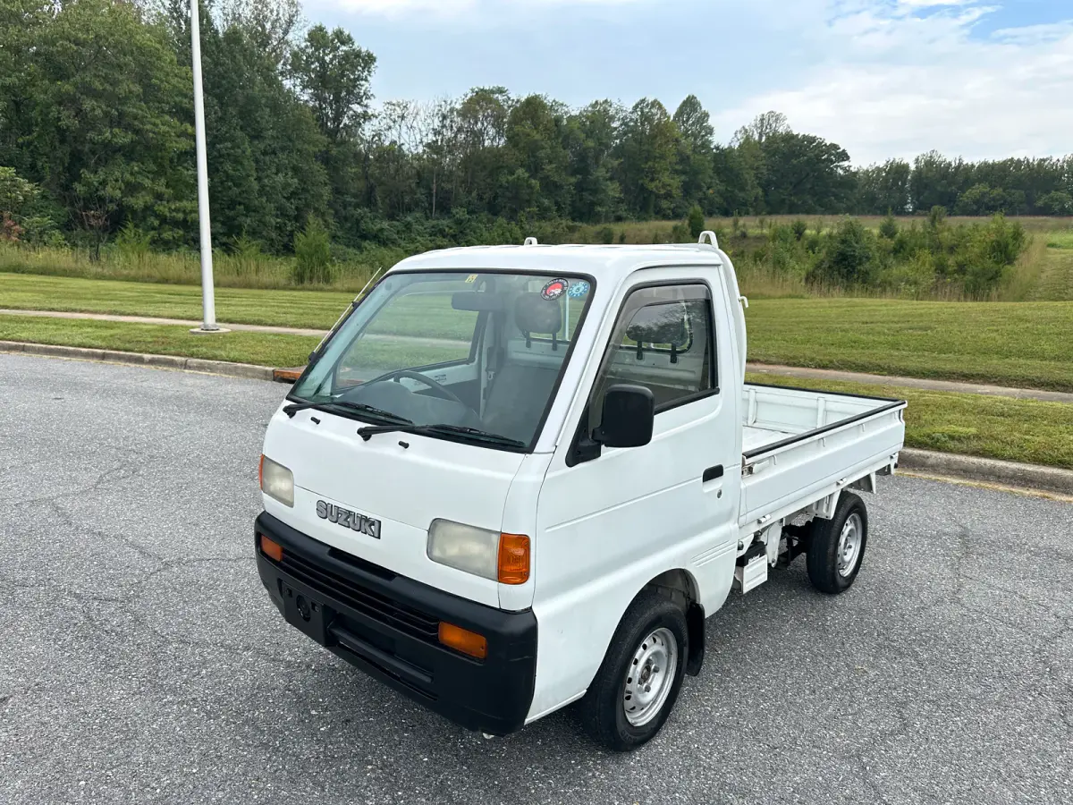 1996 Suzuki Carry 4WD, a Kei Truck, for sale at Tokyo Motors DC in Boyds, MD (photo 1 of 17)
