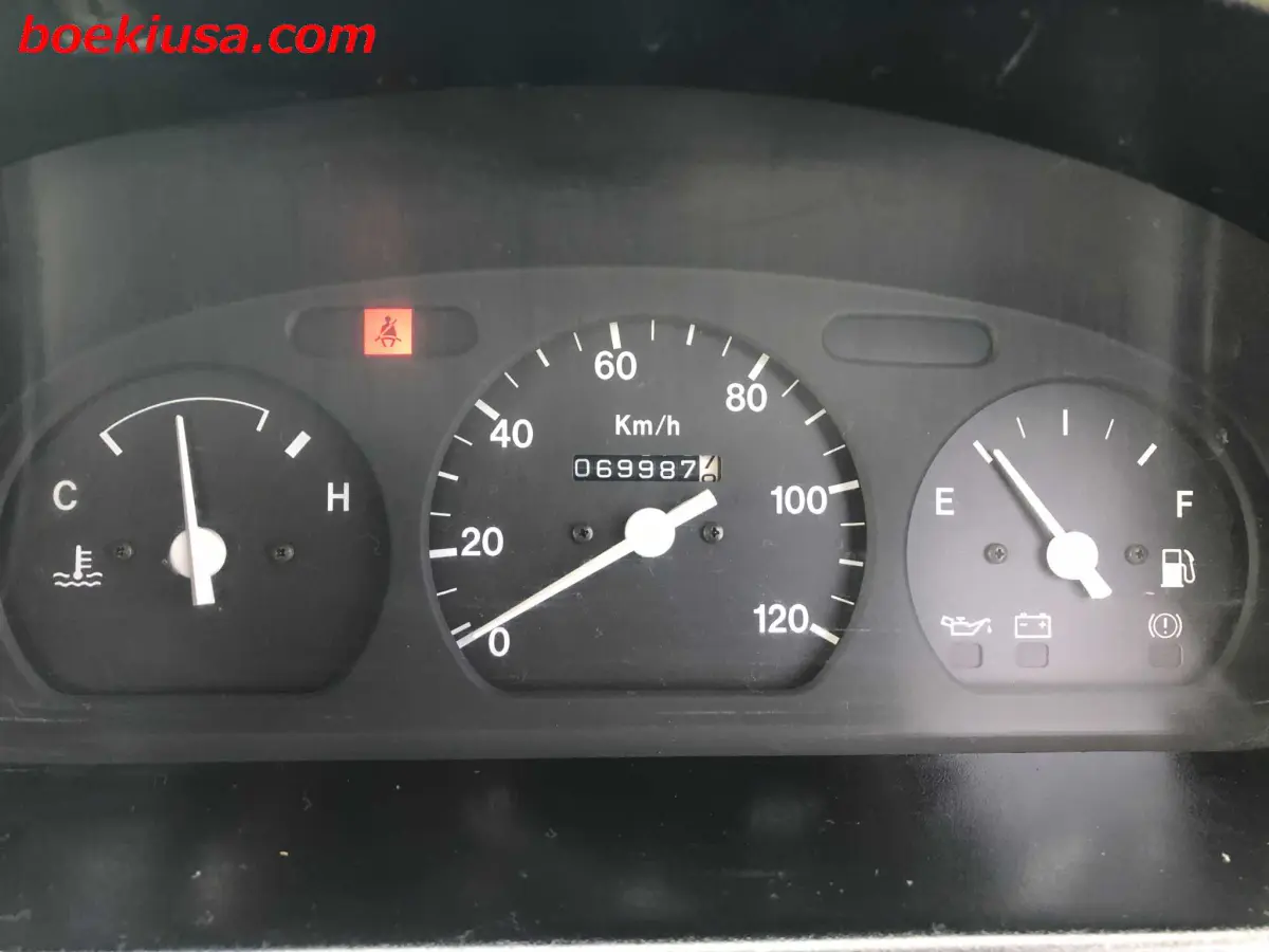 1996 Suzuki Carry 4x4, a white Kei Truck, for sale at Boeki USA in Paterson, NJ (photo 18 of 20)
