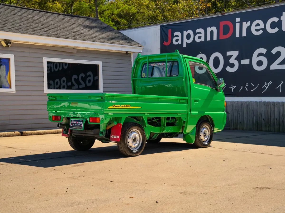 1996 Suzuki Carry, a green Kei Truck, for sale at Japan Direct Motors in Irmo, SC (photo 7 of 16)