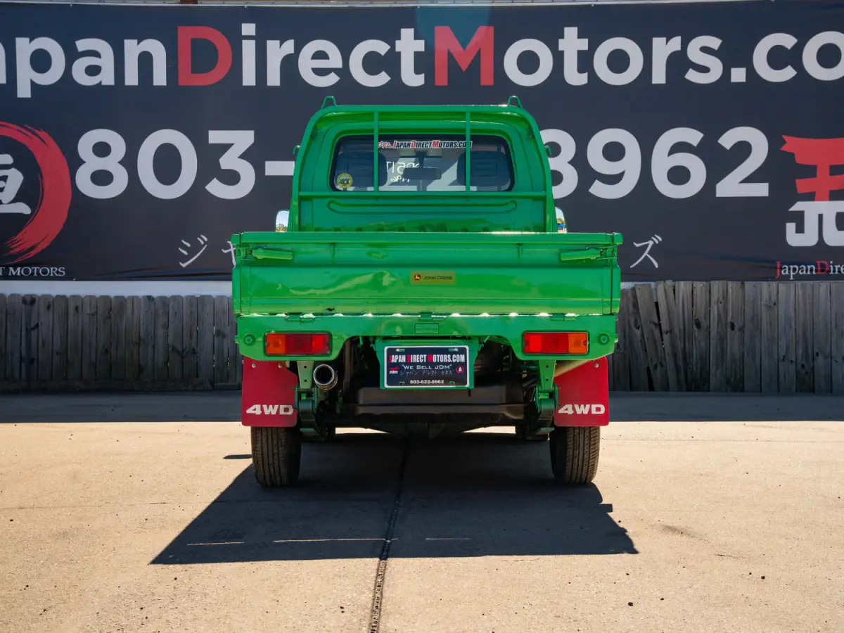 1996 Suzuki Carry, a green Kei Truck, for sale at Japan Direct Motors in Irmo, SC (photo 8 of 16)
