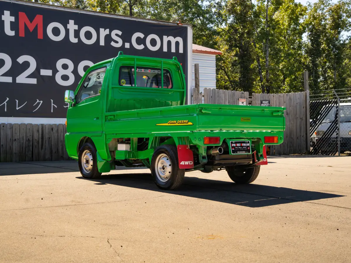 1996 Suzuki Carry, a green Kei Truck, for sale at Japan Direct Motors in Irmo, SC (photo 9 of 16)