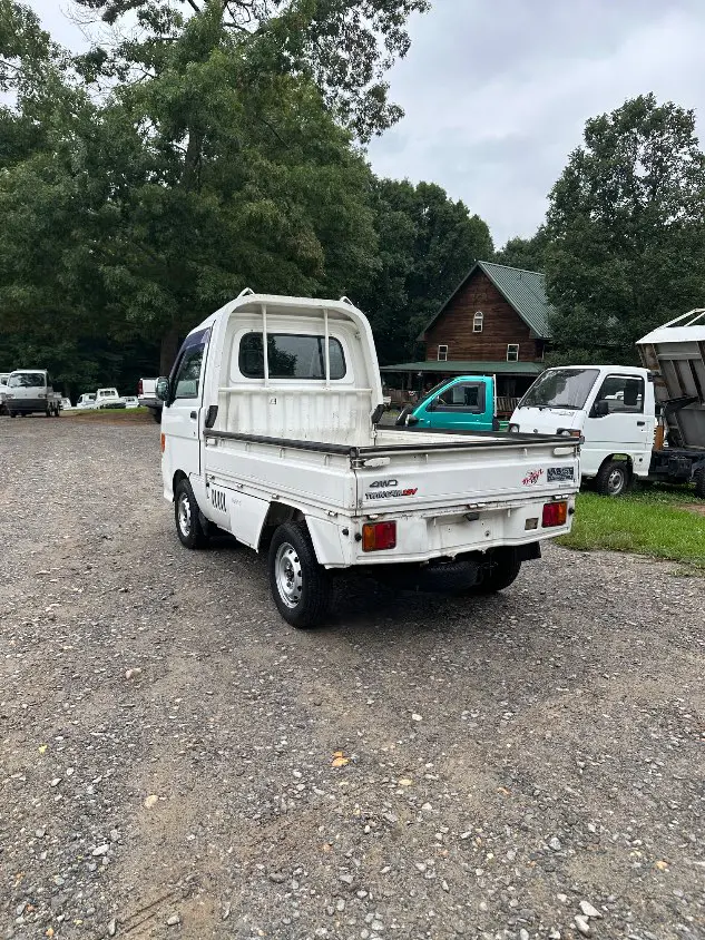 1997 Daihatsu Hijet 4WD, a white Kei Truck, for sale at Mayberry Mini Trucks in Mount Airy, NC (photo 12 of 20)