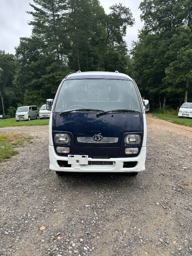 1997 Daihatsu Hijet 4WD, a white Kei Truck, for sale at Mayberry Mini Trucks in Mount Airy, NC (photo 4 of 20)