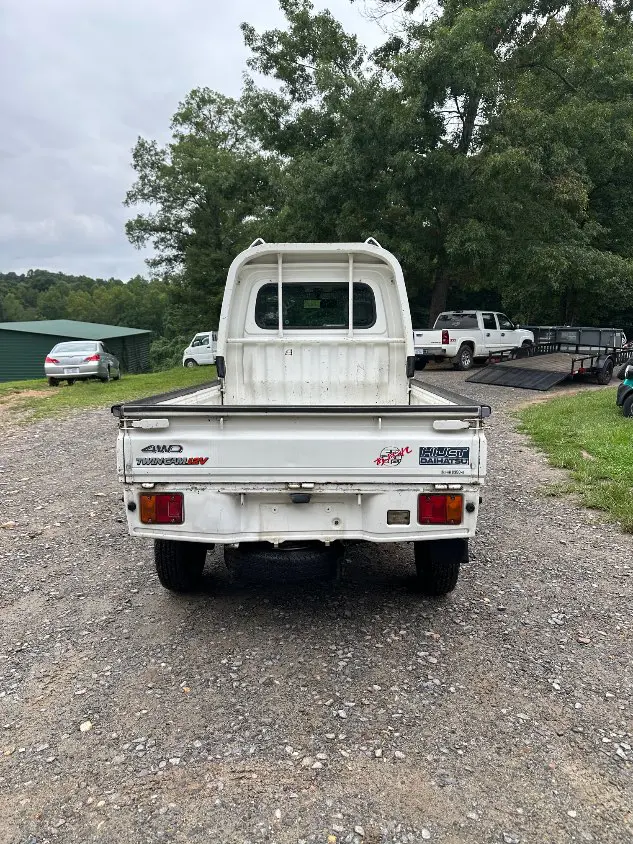 1997 Daihatsu Hijet 4WD, a white Kei Truck, for sale at Mayberry Mini Trucks in Mount Airy, NC (photo 8 of 20)