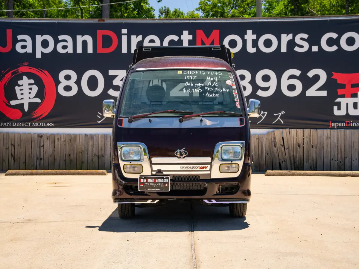 1997 Daihatsu Hijet IS Automatic Transmission, a Kei Truck, for sale at Japan Direct Motors in Irmo, SC (photo 4 of 13)