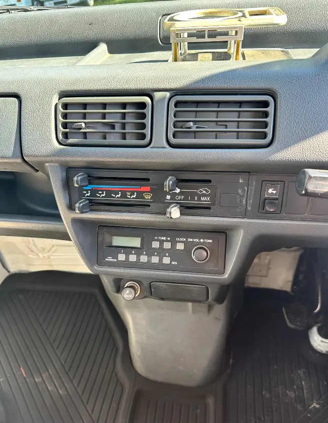 1997 Honda Acty 4WD, a white Kei Truck, for sale at Mayberry Mini Trucks in Mount Airy, NC (photo 14 of 17)