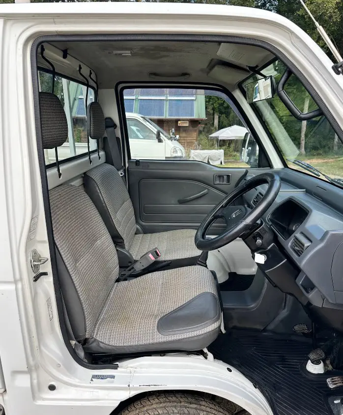 1997 Honda Acty 4WD, a white Kei Truck, for sale at Mayberry Mini Trucks in Mount Airy, NC (photo 10 of 14)