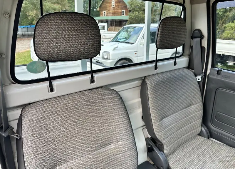 1997 Honda Acty 4WD, a white Kei Truck, for sale at Mayberry Mini Trucks in Mount Airy, NC (photo 9 of 14)
