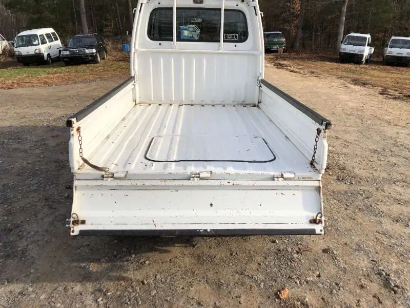 1997 Subaru Sambar 4WD, a white Kei Truck, for sale at Mayberry Mini Trucks in Mount Airy, NC (photo 11 of 20)