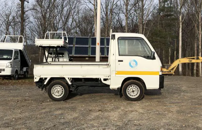 1997 Subaru Sambar 4WD, a white Kei Truck, for sale at Mayberry Mini Trucks in Mount Airy, NC (photo 5 of 20)