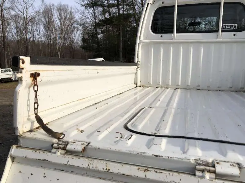 1997 Subaru Sambar 4WD, a white Kei Truck, for sale at Mayberry Mini Trucks in Mount Airy, NC (photo 9 of 20)