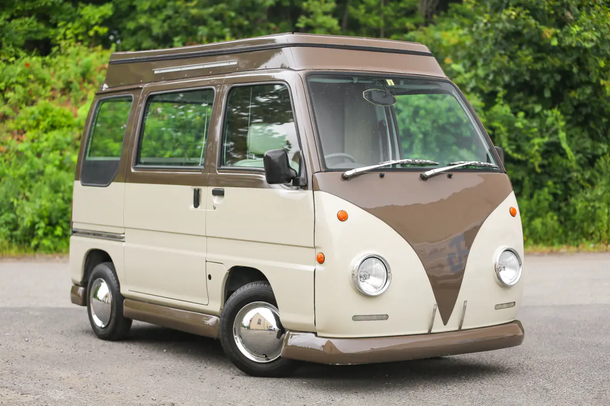 1997 Subaru Sambar Camper, a Kei Van, for sale at Street Legal Mini Trucks in Philadelphia, PA (photo 10 of 20)