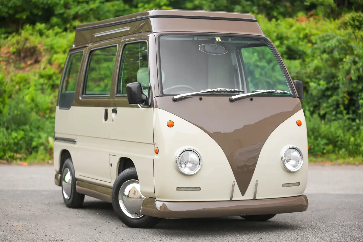 1997 Subaru Sambar Camper, a Kei Van, for sale at Street Legal Mini Trucks in Philadelphia, PA (photo 12 of 20)