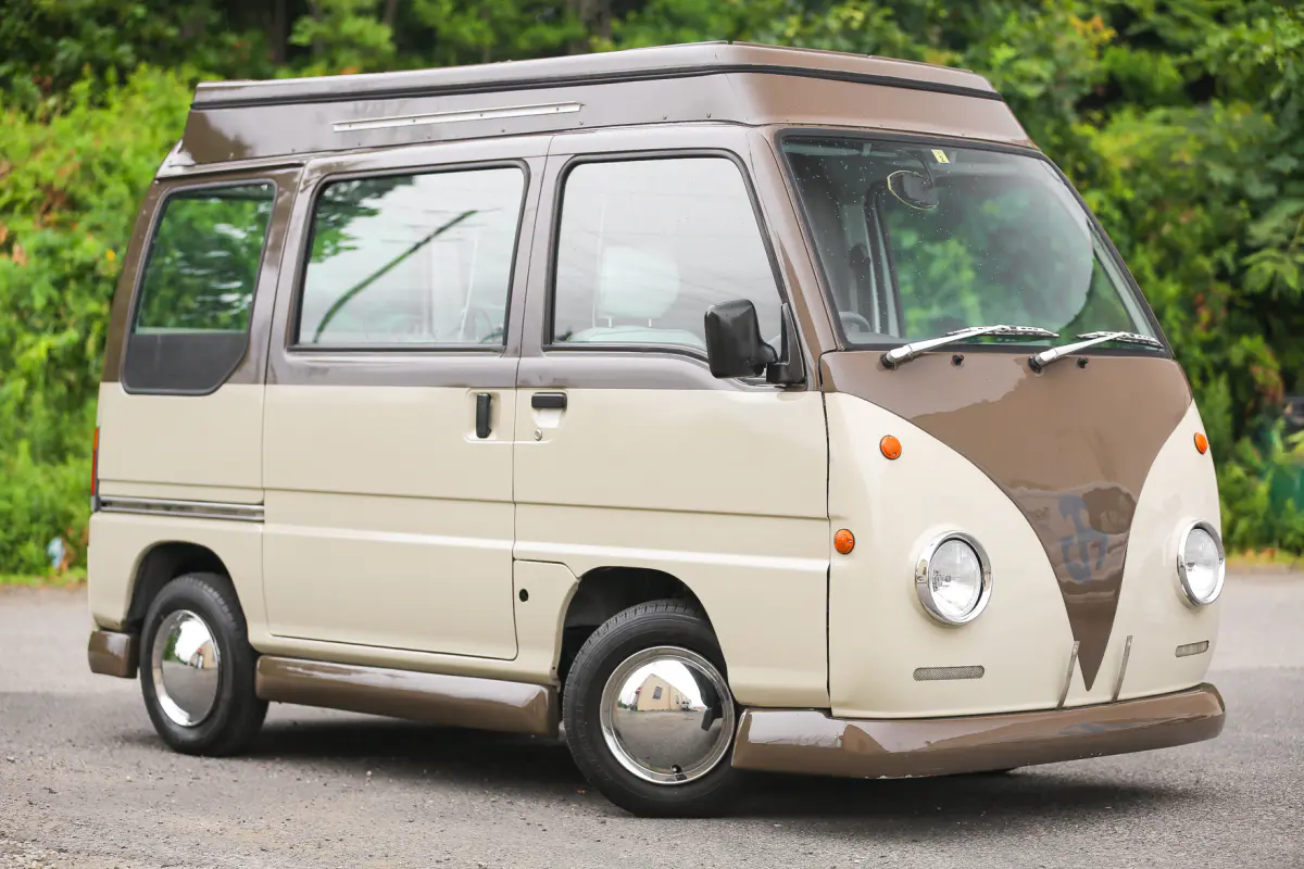 1997 Subaru Sambar Camper, a Kei Van, for sale at Street Legal Mini Trucks in Philadelphia, PA (photo 13 of 20)