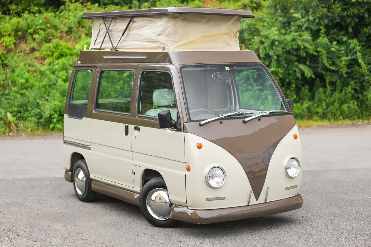 1997 Subaru Sambar Camper, a Kei Van, for sale at Street Legal Mini Trucks in Philadelphia, PA (photo 14 of 20)