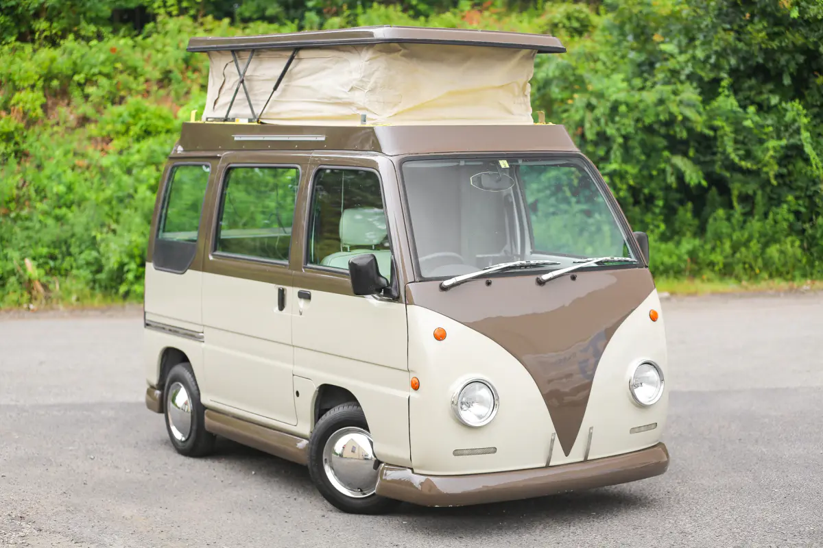 1997 Subaru Sambar Camper, a Kei Van, for sale at Street Legal Mini Trucks in Philadelphia, PA (photo 15 of 20)