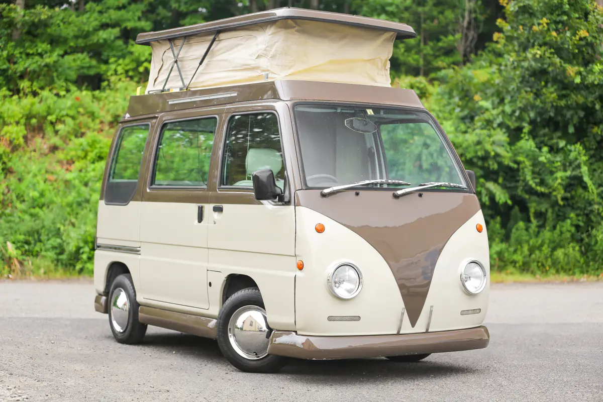 1997 Subaru Sambar Camper, a Kei Van, for sale at Street Legal Mini Trucks in Philadelphia, PA (photo 16 of 20)