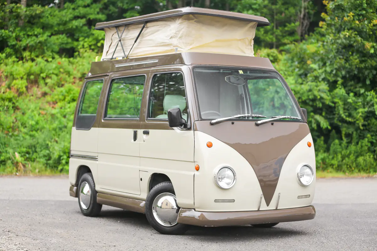 1997 Subaru Sambar Camper, a Kei Van, for sale at Street Legal Mini Trucks in Philadelphia, PA (photo 17 of 20)