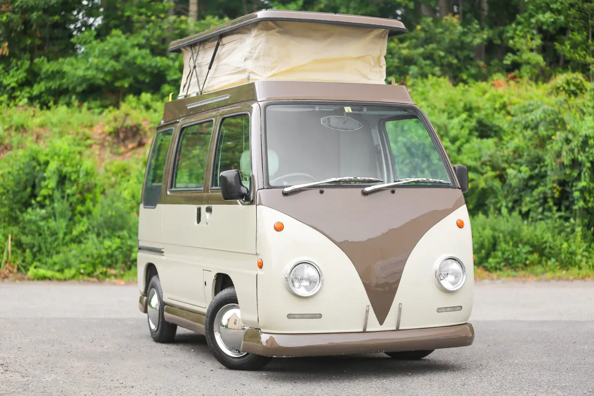 1997 Subaru Sambar Camper, a Kei Van, for sale at Street Legal Mini Trucks in Philadelphia, PA (photo 19 of 20)