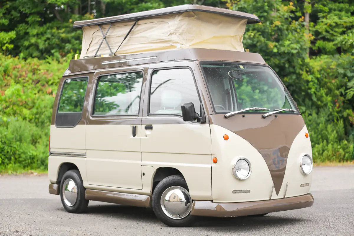 1997 Subaru Sambar Camper, a Kei Van, for sale at Street Legal Mini Trucks in Philadelphia, PA (photo 20 of 20)