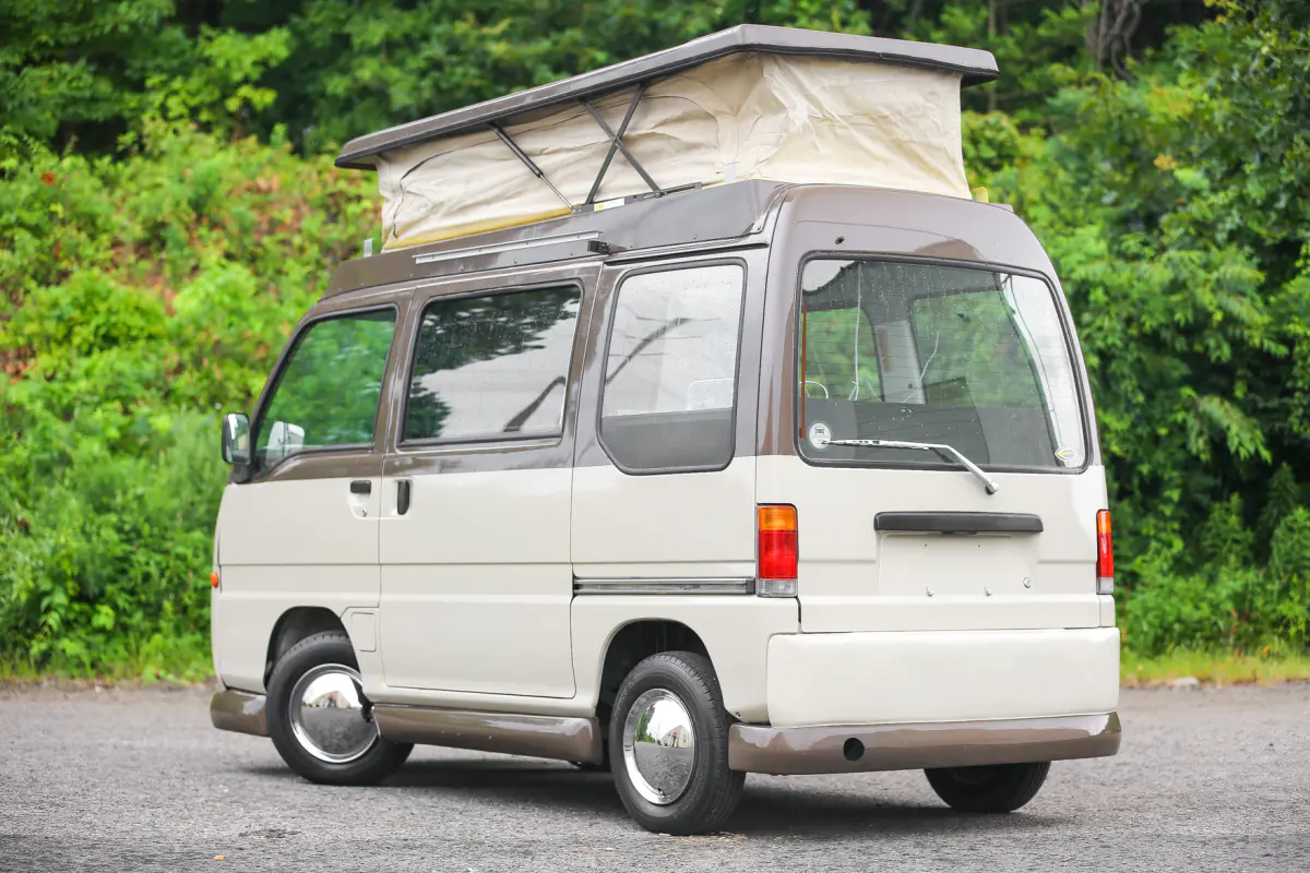 1997 Subaru Sambar Camper, a Kei Van, for sale at Street Legal Mini Trucks in Philadelphia, PA (photo 6 of 20)