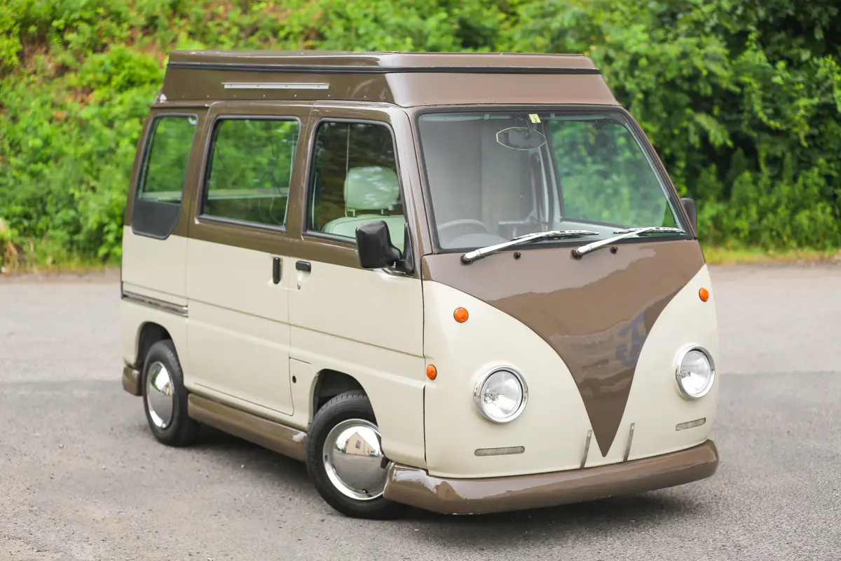 1997 Subaru Sambar Camper, a Kei Van, for sale at Street Legal Mini Trucks in Philadelphia, PA (photo 7 of 20)